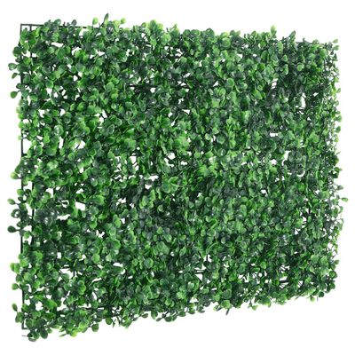  vidaXL Gard din frunze de arbust artificiale, 24 buc. verde 40x60 cm