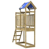 vidaXL Turn de joacă cu scară, 110,5x52,5x215cm, lemn de pin impregnat