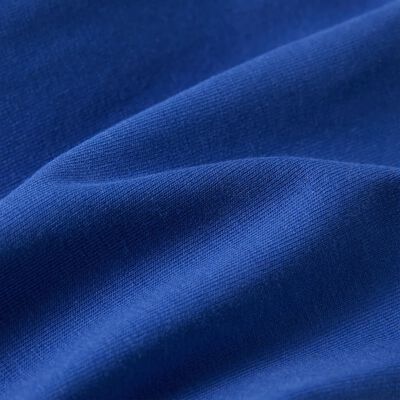 Pantaloni pentru copii cu picioare largi, albastru cobalt, 92