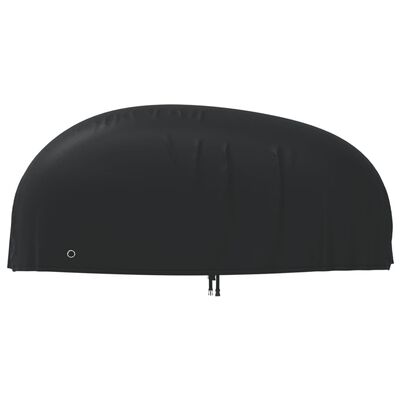 vidaXL Husă pentru motocicletă, negru, 265x105x125 cm, Oxford 210D