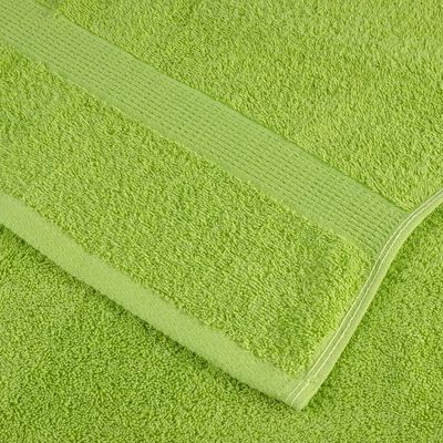 vidaXL Prosoape mâini premium SOLUND 4 buc verde 30x30 cm 600 gsm