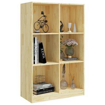 vidaXL Bibliotecă, 70x33x110 cm, lemn masiv de pin