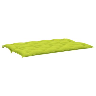 vidaXL Pernă bancă grădină, verde aprins 150x(50+50)x7cm textil oxford