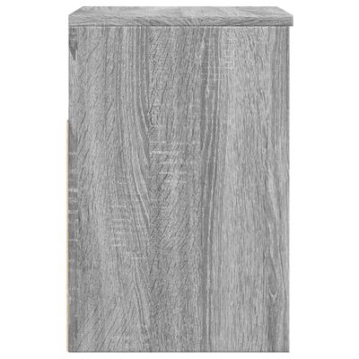 vidaXL Bancă pentru pantofi stejar sonoma 60x30x45 cm lemn prelucrat