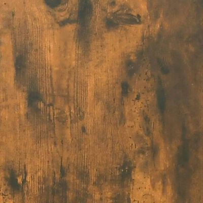 vidaXL Măsuță de cafea, stejar fumuriu, 100x50x36 cm, lemn prelucrat