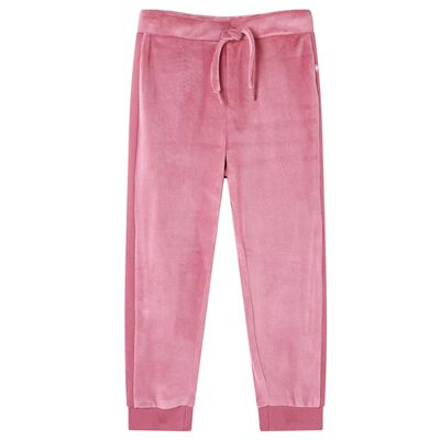 Pantaloni de trening pentru copii, zmeuriu, 128