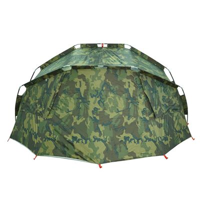 vidaXL Cort de pescuit pentru 5 persoane, camuflaj, impermeabil