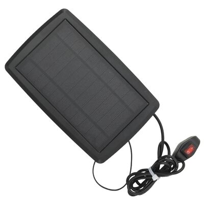 vidaXL Copertina retractabilă manual cu LED-uri, maro, 400x350 cm