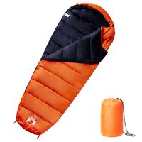 vidaXL Sac de dormit tip mumie pentru adulți de camping, 3 anotimpuri