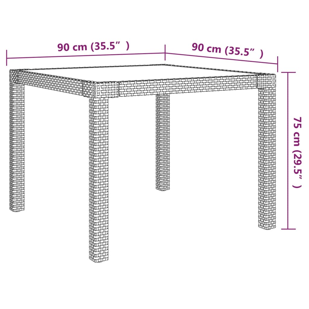 vidaXL Set mobilier de exterior cu perne, 5 piese, gri, poliratan