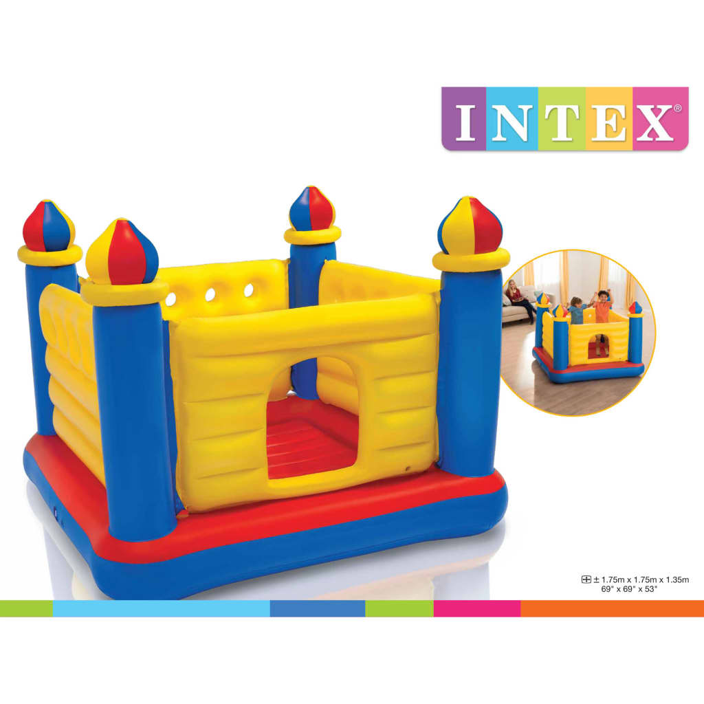 Intex Spațiu de joacă gonflabil "Jump-O-Lene", castel, PVC