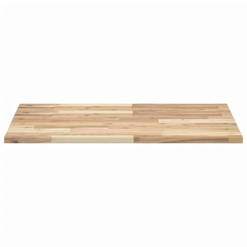 vidaXL Blat de baie netratat, 100x60x2 cm, lemn masiv de acacia