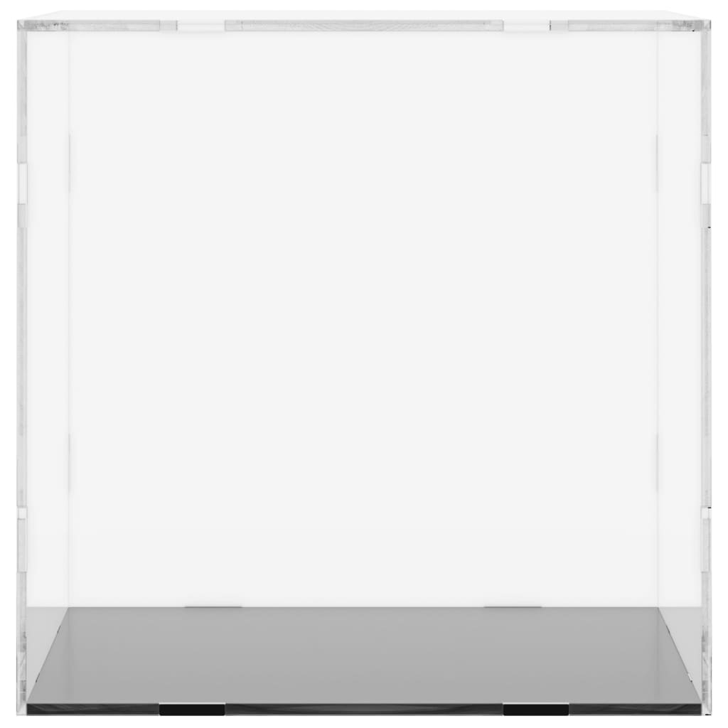 vidaXL Cutie de prezentare, transparent, 30x30x30 cm, acril