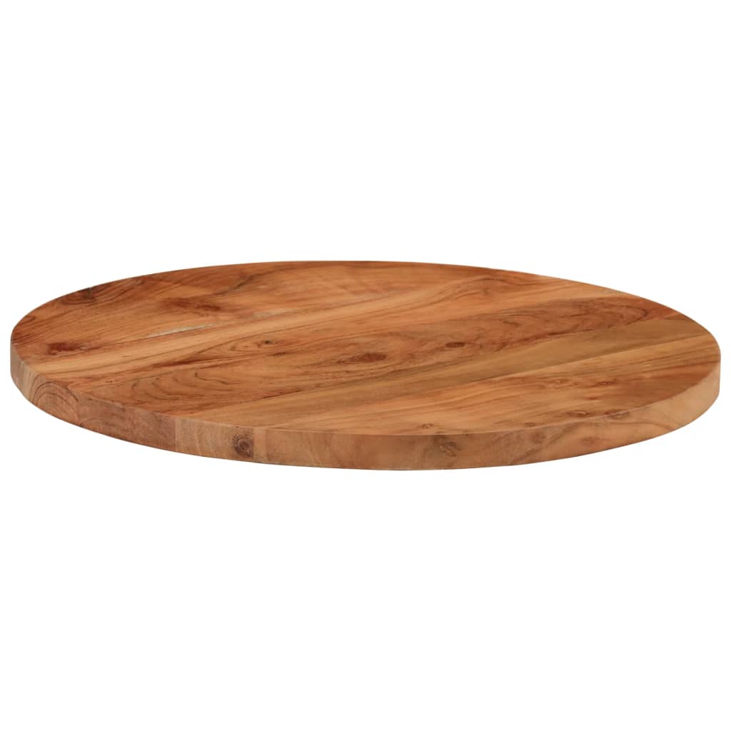 vidaXL Blat de masă rotund, Ø50x2,5 cm, lemn masiv de acacia