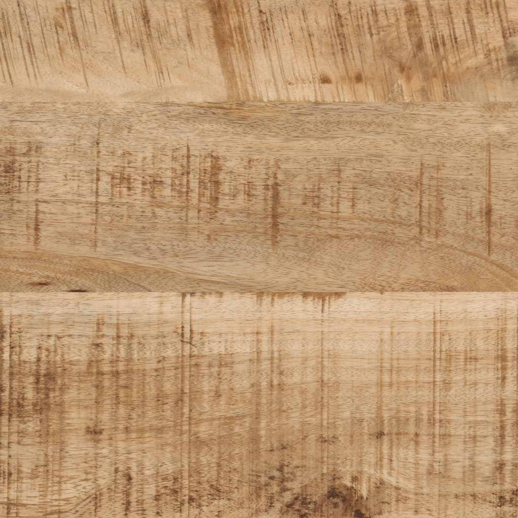vidaXL Masă consolă, 90x30x75 cm, lemn de mango nefinisat și fier
