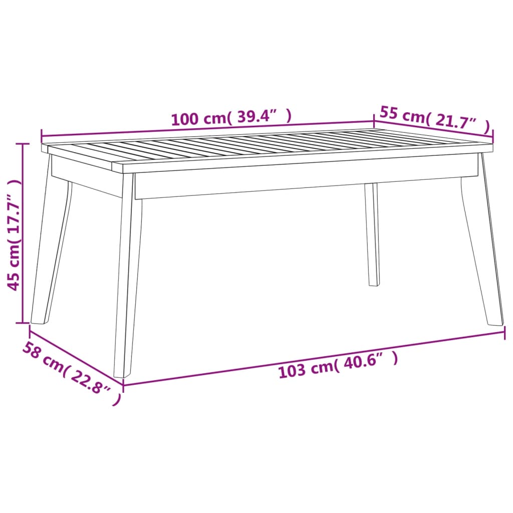 vidaXL Set mobilier de grădină cu perne, 4 piese, lemn masiv de acacia