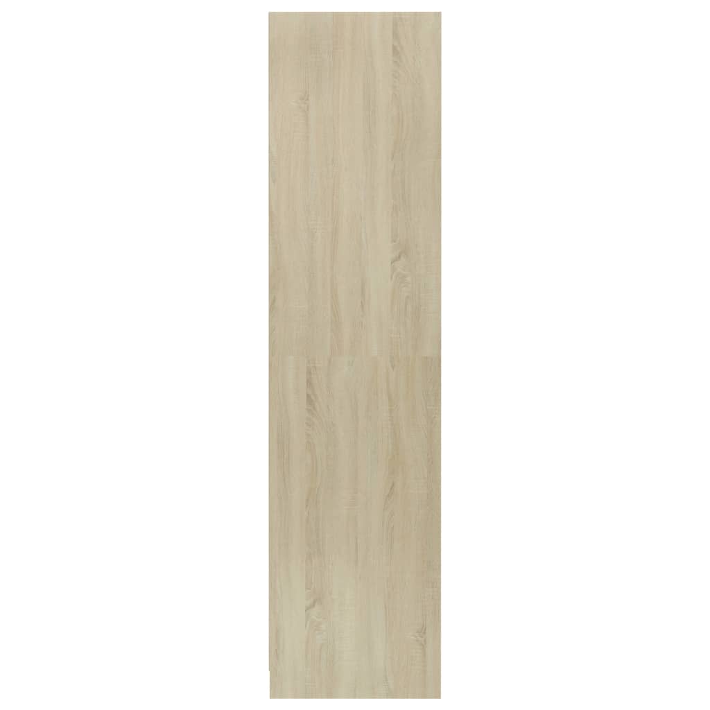 vidaXL Șifonier, stejar sonoma, 50x50x200 cm, lemn prelucrat