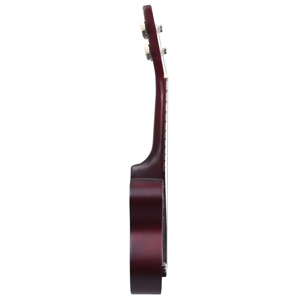 vidaXL Set ukulele soprano, cu husă, pentru copii, natural, 21"