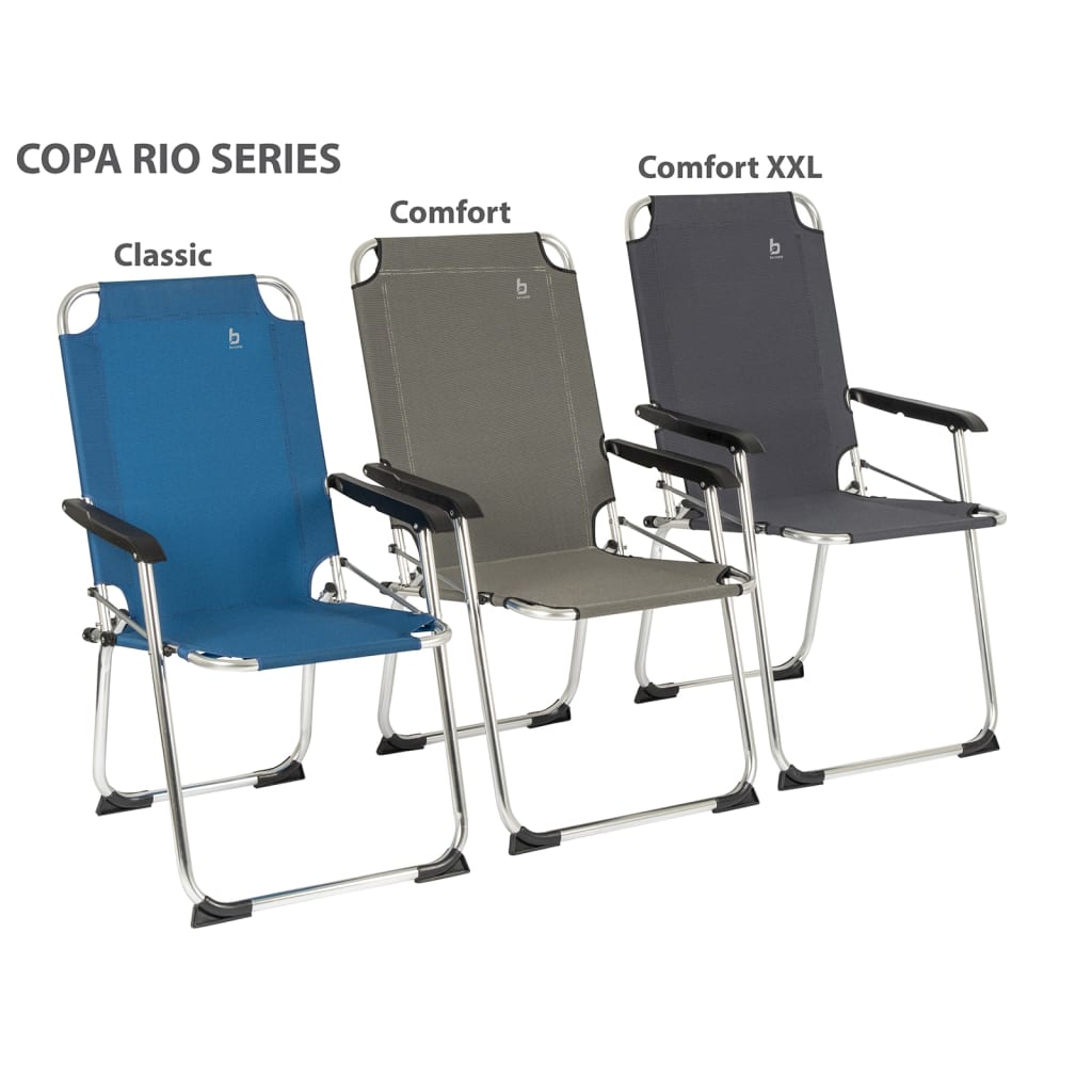 Bo-Camp Scaun pliant de camping Copa Rio Comfort XXL, nisipiu