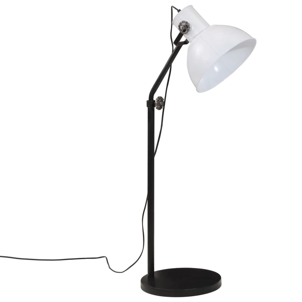 vidaXL Lampă de podea 25 W, alb, 30x30x90-150 cm, E27