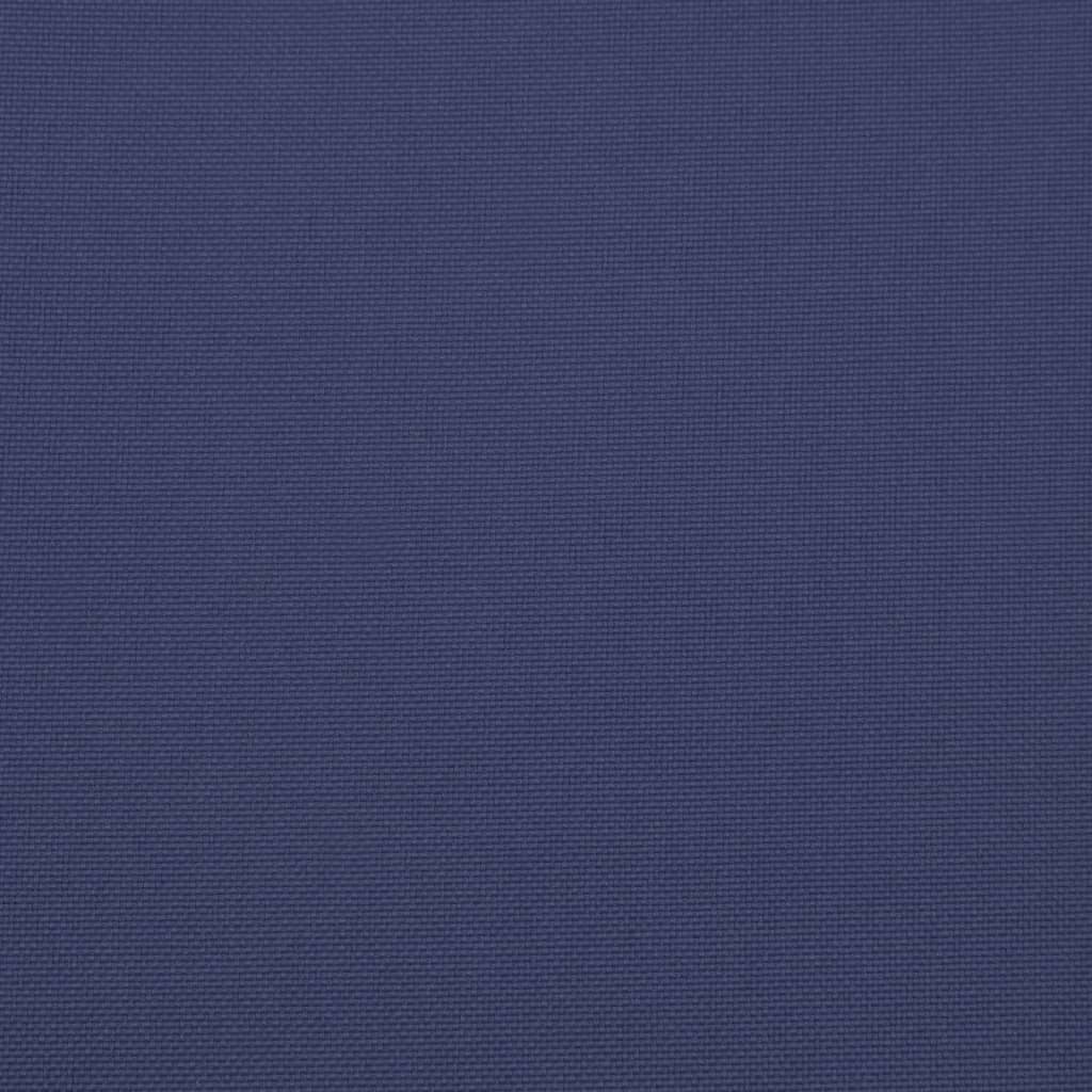 vidaXL Perne pentru paleți 2 buc. bleumarin, 40x40x3 cm, textil Oxford