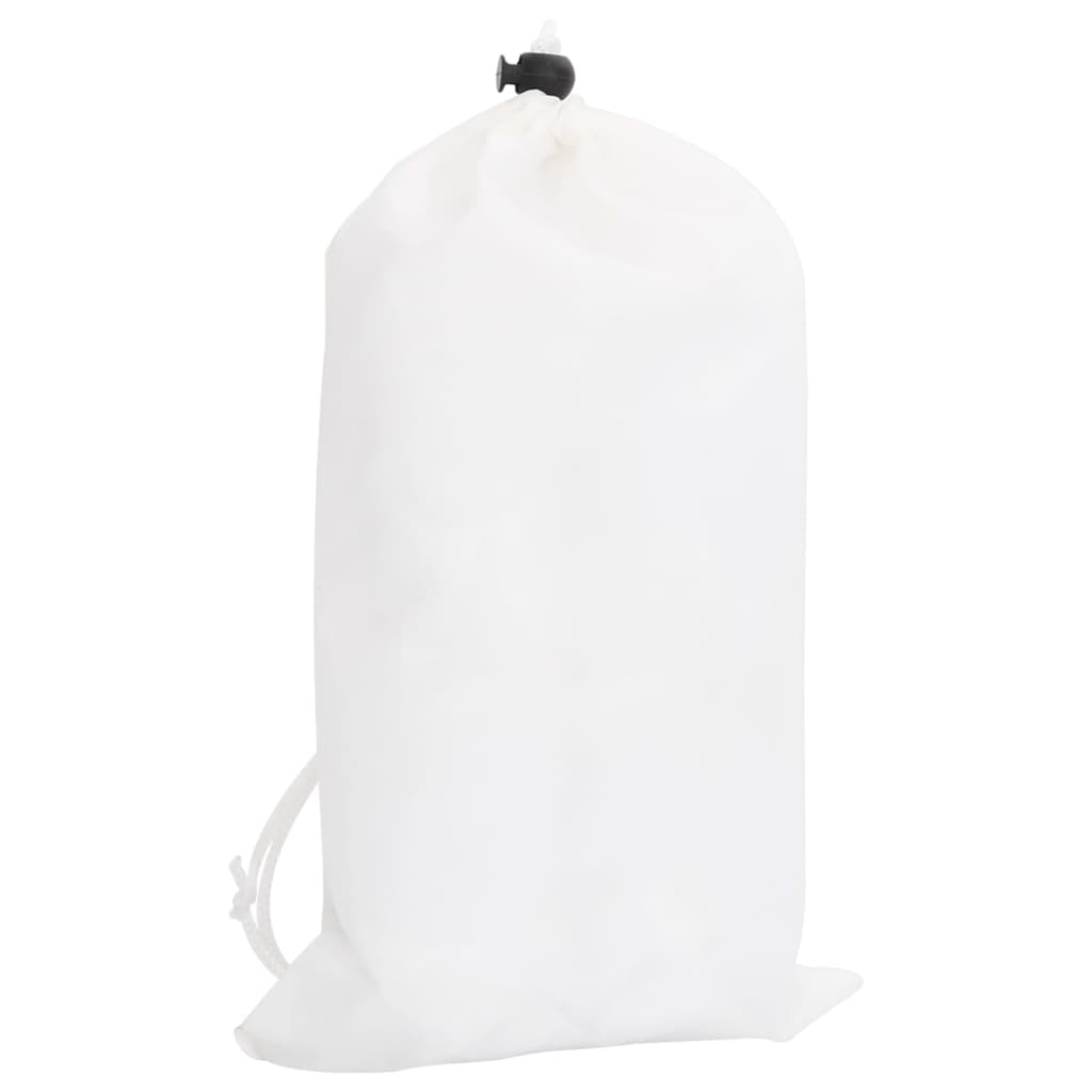 vidaXL Plasă de camuflaj cu geantă de depozitare, alb, 816x520 cm