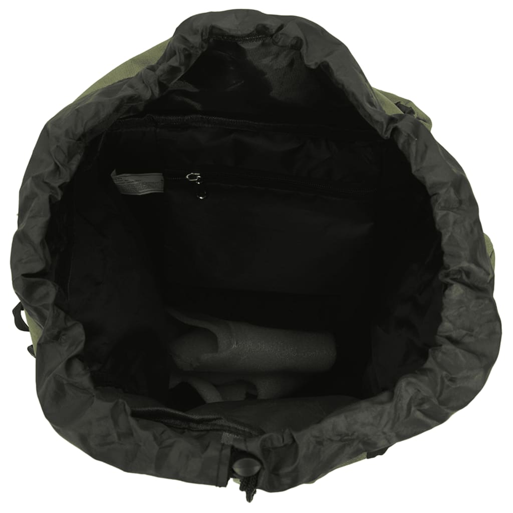 vidaXL Rucsac de drumeție, verde kaki, 60 L, țesătură oxford