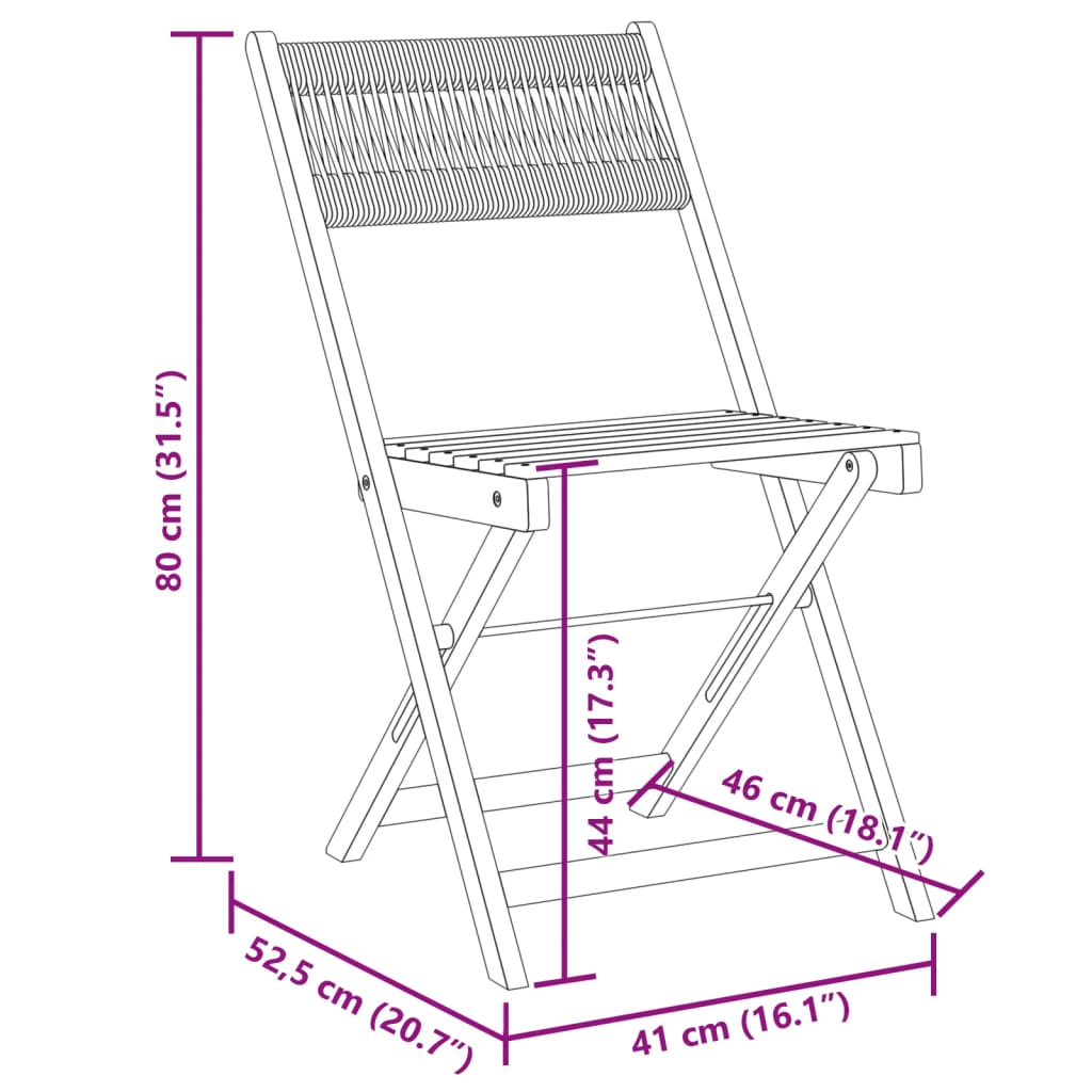 vidaXL Set mobilier bistro, 3 piese, gri, polipropilenă și lemn masiv