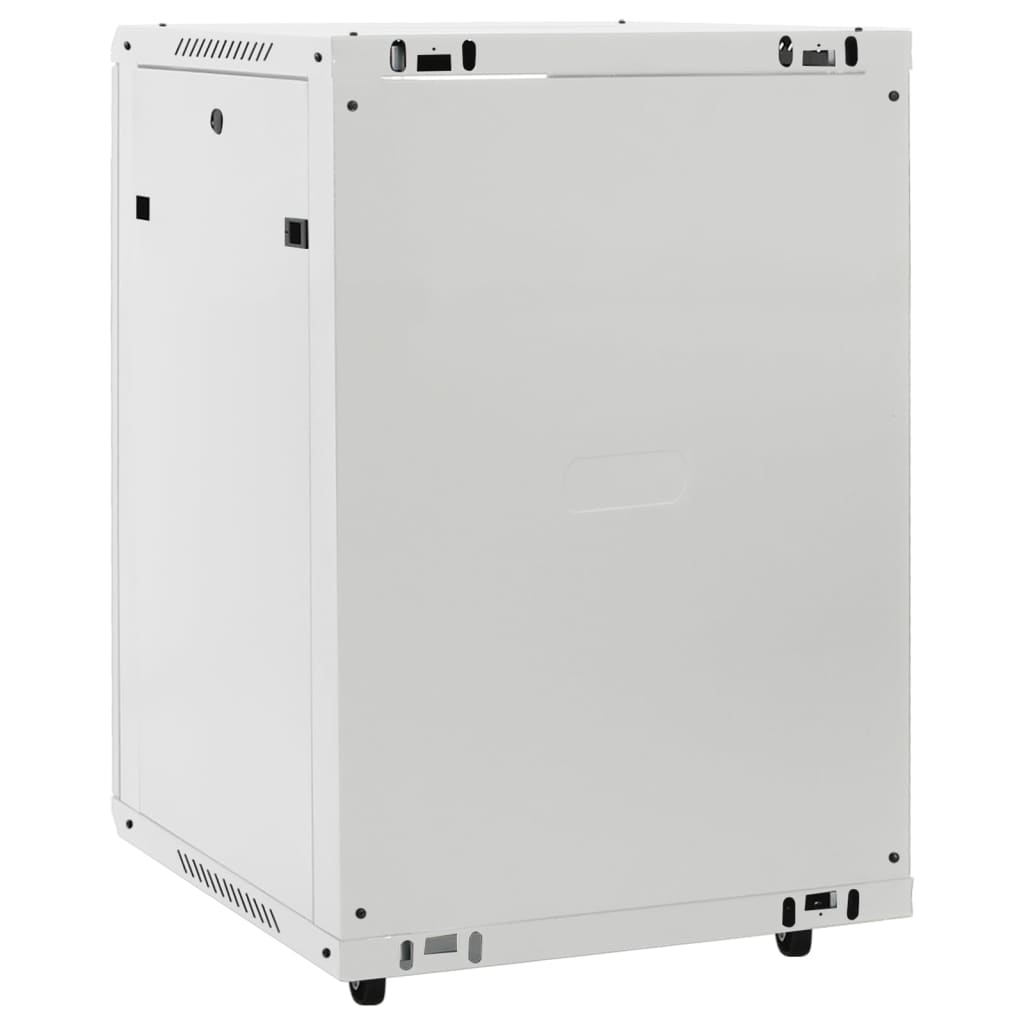 vidaXL Dulap server, picioare pivotante, 18U, 19" IP20 53x40x80 cm