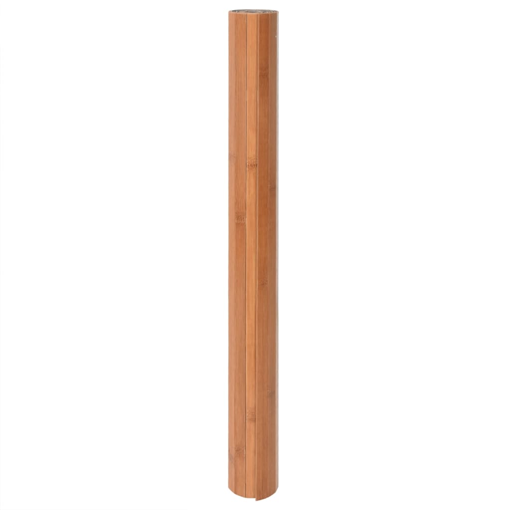 vidaXL Covor dreptunghiular, natural, 80x500 cm, bambus