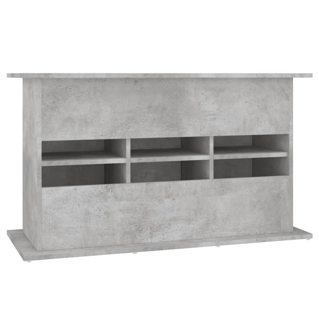 vidaXL Suport acvariu, gri beton, 101x41x58 cm, lemn prelucrat