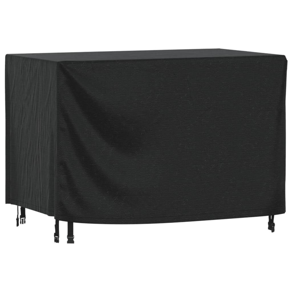 vidaXL Husă mobilier de grădină negru 140x70x90 cm impermeabilă 420D