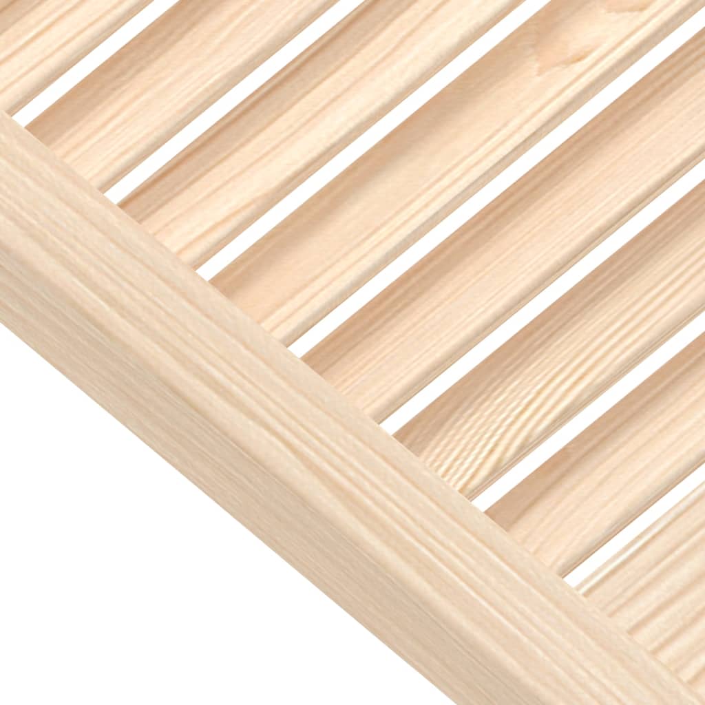 vidaXL Uși de dulap design lambriu 4 buc. 61,5x49,4 cm lemn masiv pin