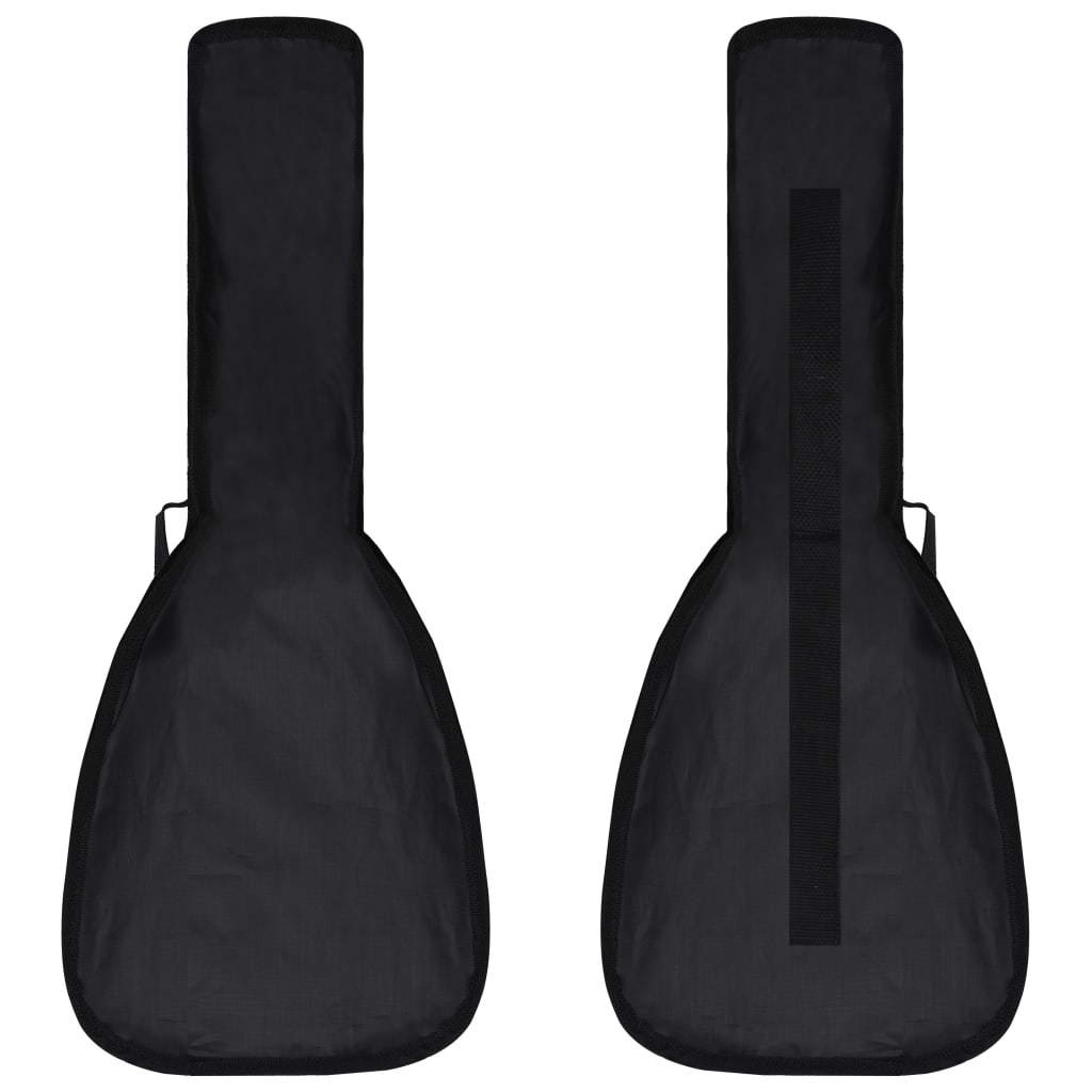 vidaXL Set ukulele soprano, cu husă, pentru copii, natural, 21"