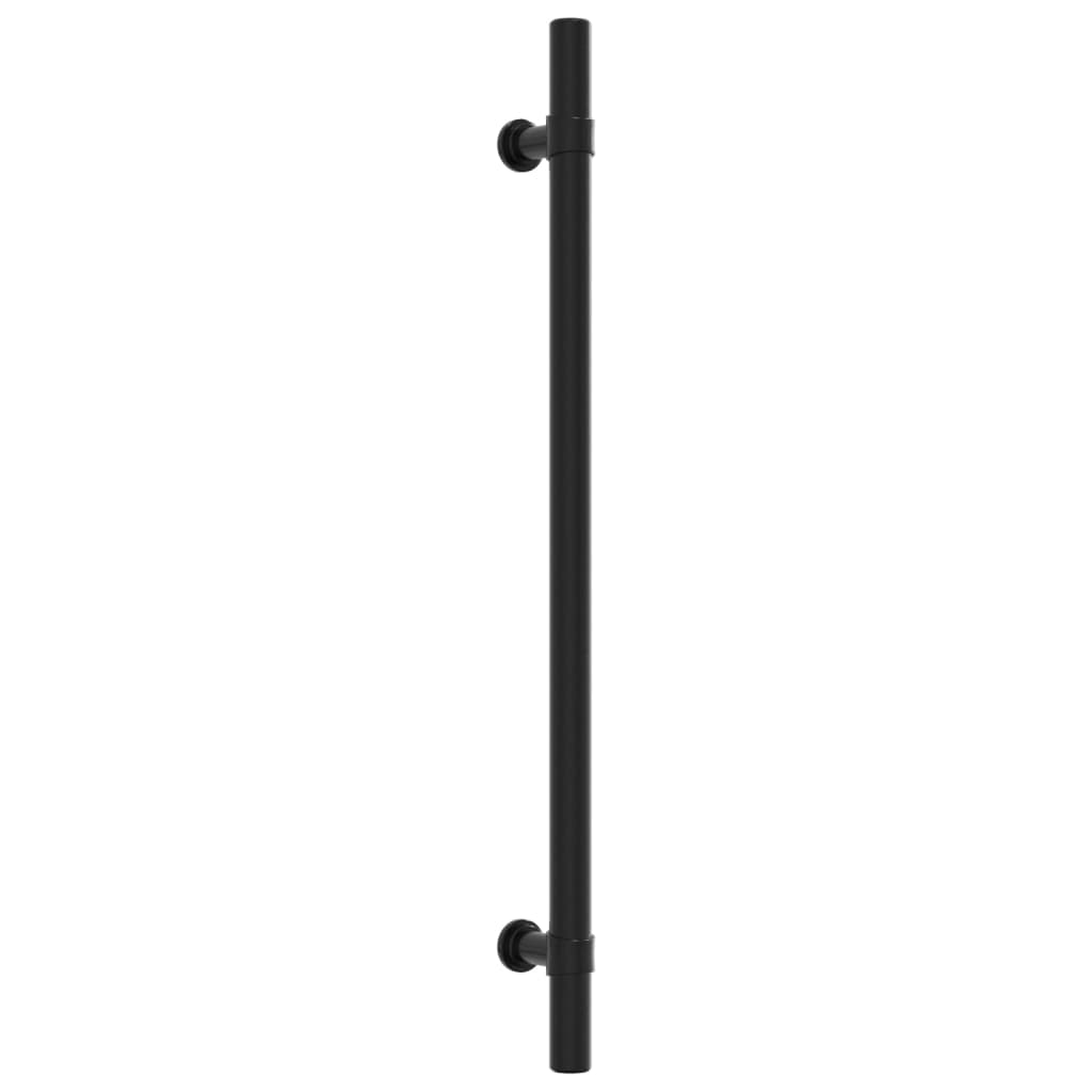 vidaXL Mânere de dulap, 5 buc., negru, 224 mm, oțel inoxidabil