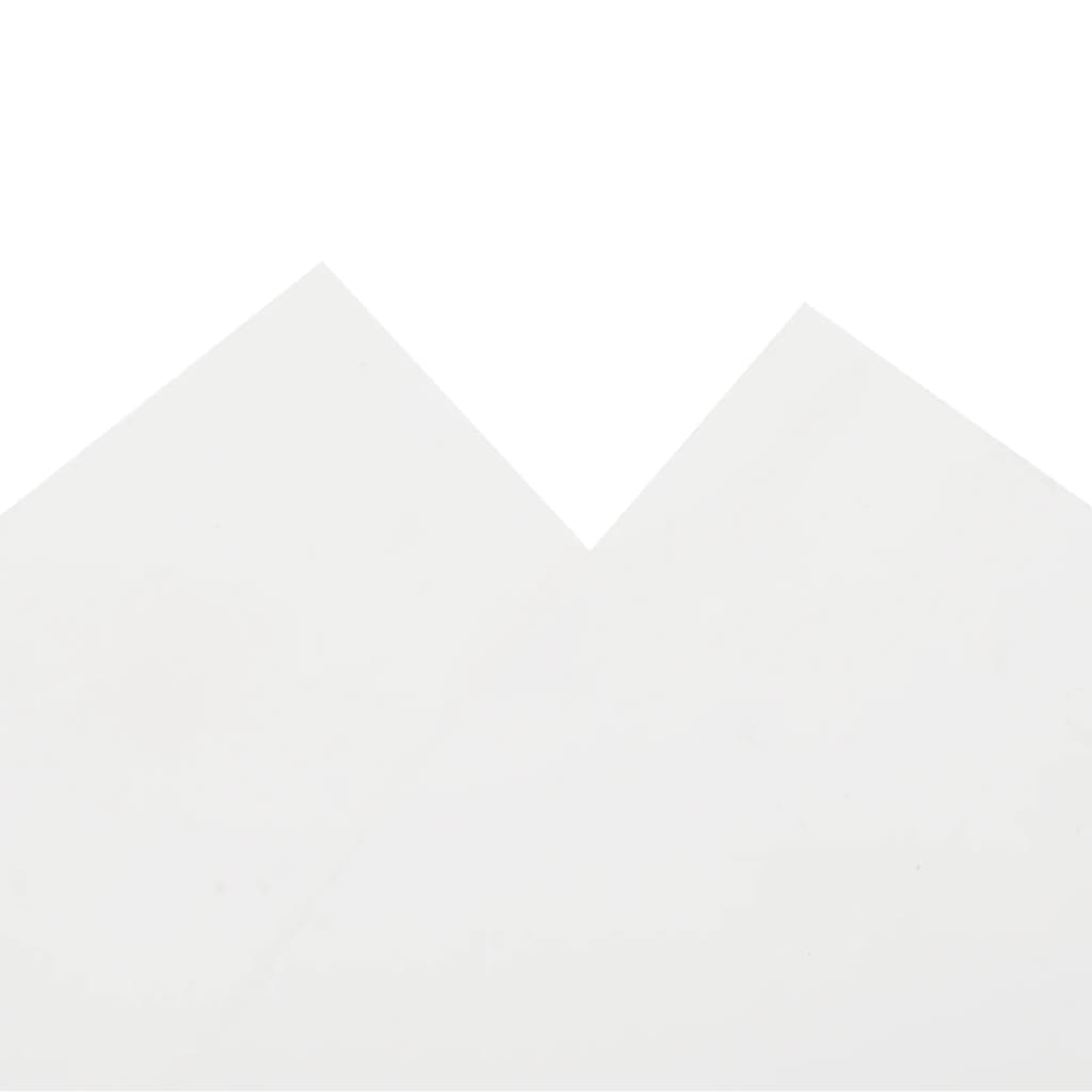 vidaXL Prelată, alb, 1x2,5 m, 650 g/m²
