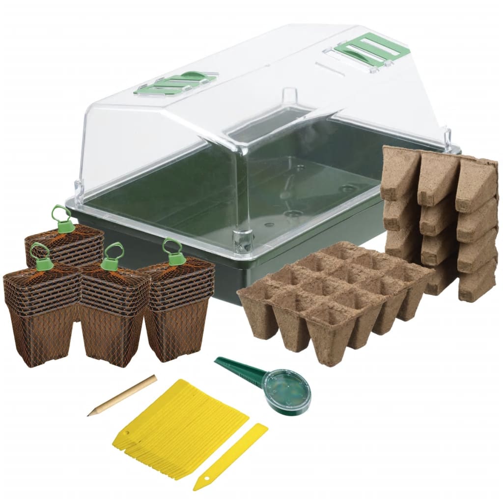 Nature Kit de start plantare cu propagator, 200 piese