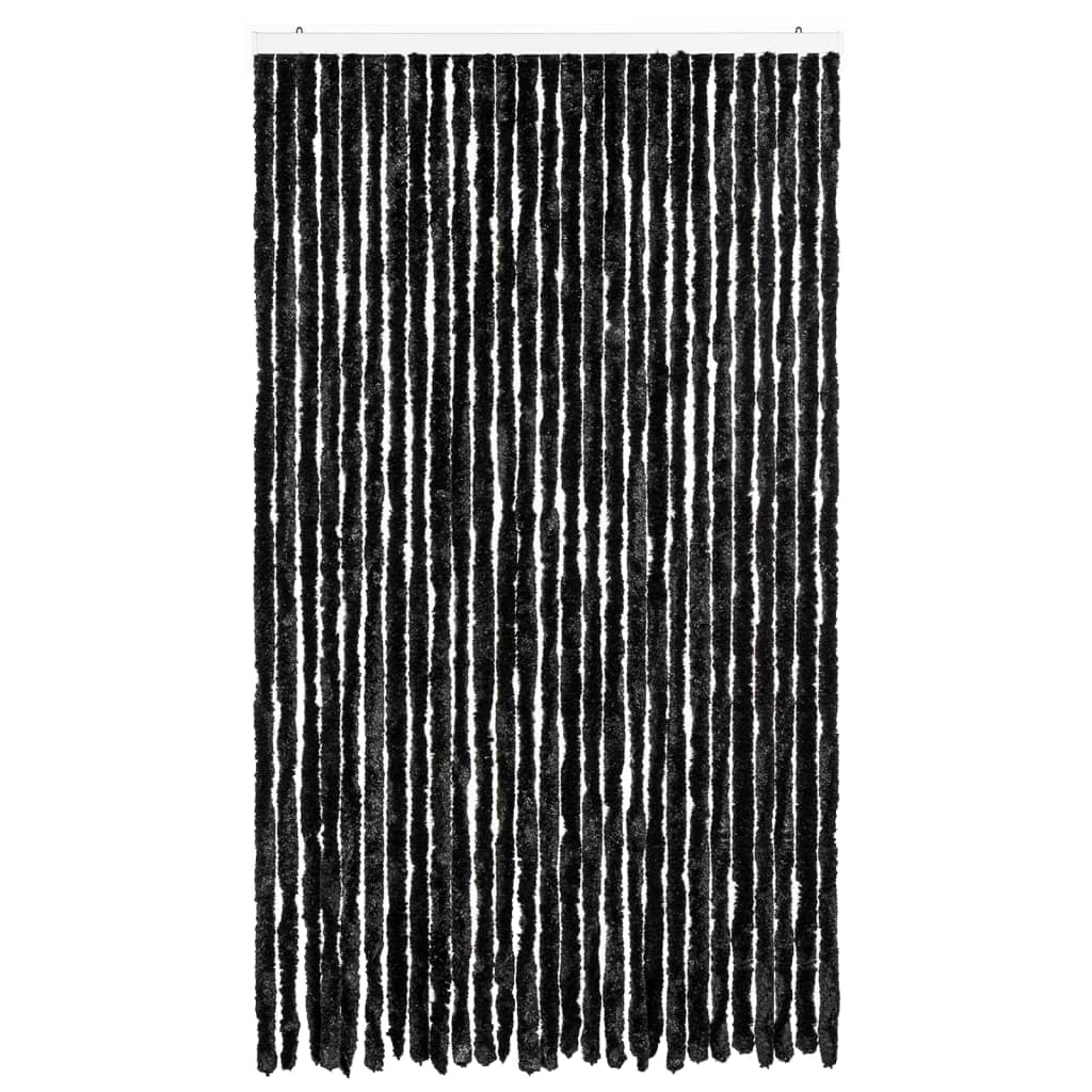 vidaXL Perdea pentru insecte, antracit, 118 x 220 cm, Chenille