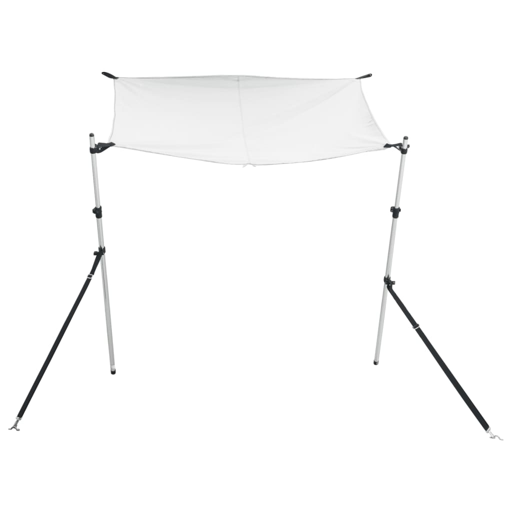 vidaXL Extensie parasolar T-Top, alb, 170x208x(115-183) cm