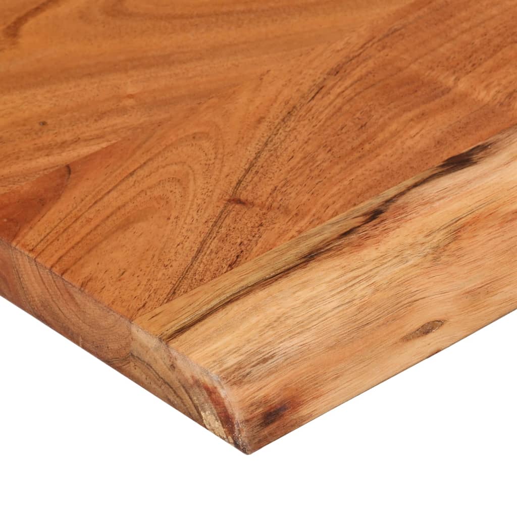 vidaXL Raft perete 90x30x2,5 cm dreptunghiular lemn acacia margine vie