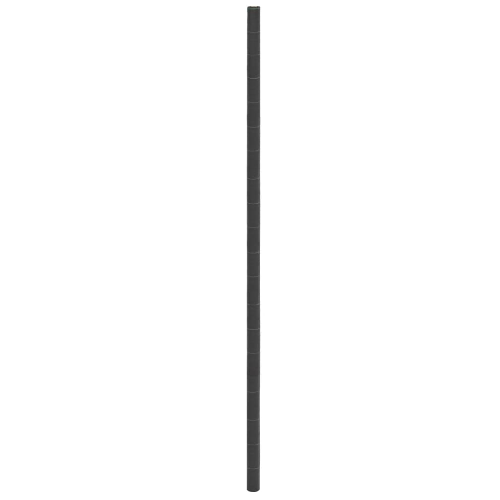 vidaXL Membrană antiburuieni, negru, 4x25 m, PP
