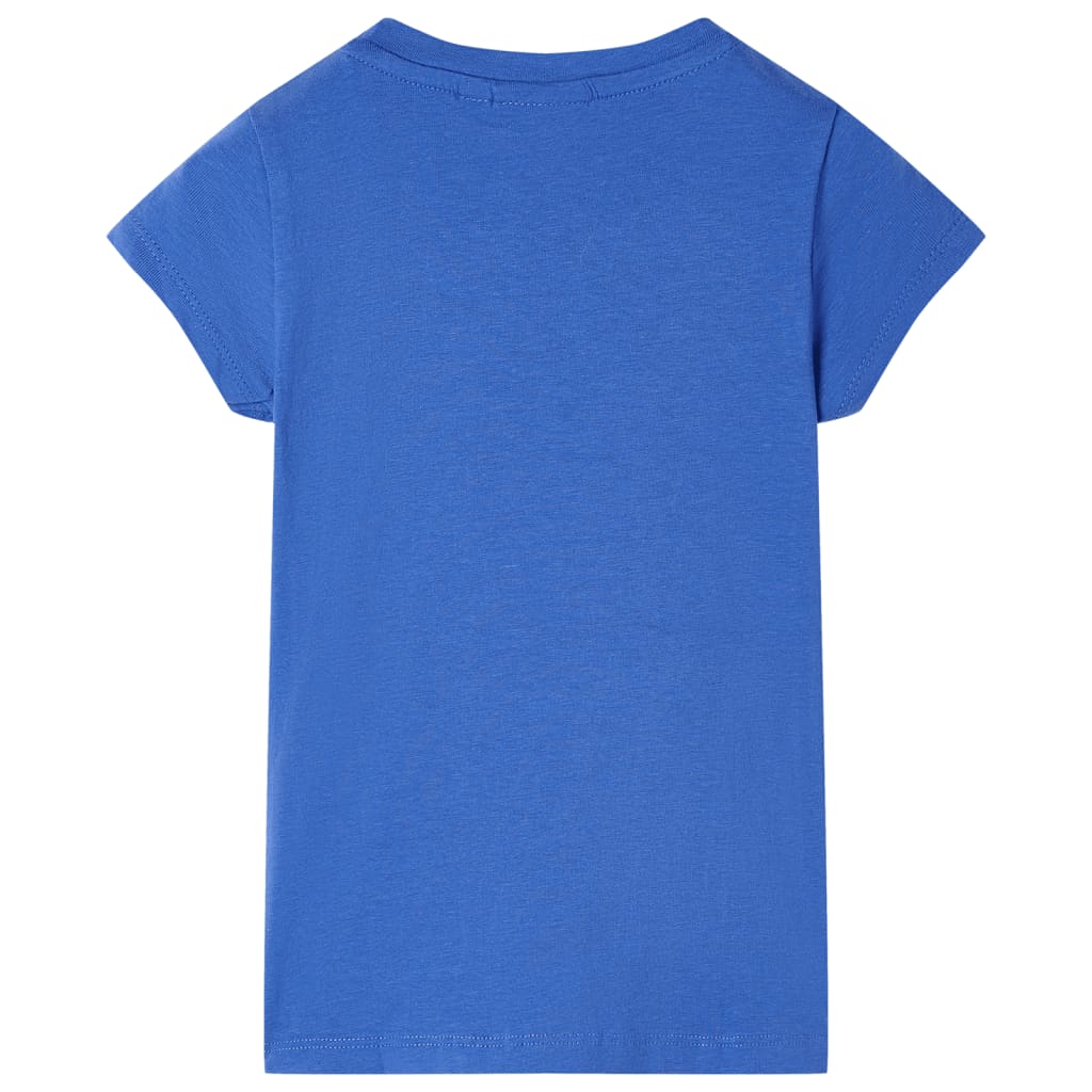 Tricou pentru copii, albastru cobalt, 104