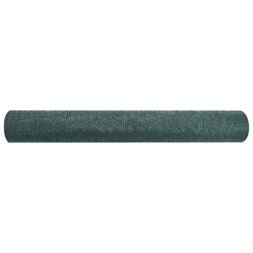 vidaXL Plasă pentru intimitate, verde, 2x10 m, HDPE, 75 g/m²