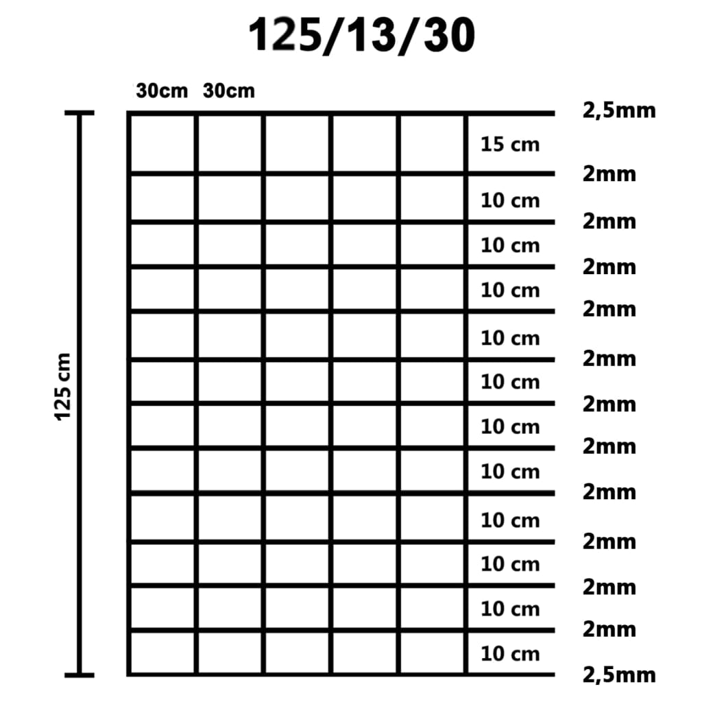 vidaXL Gard de grădină, argintiu, 50x1,25 m, oțel zincat