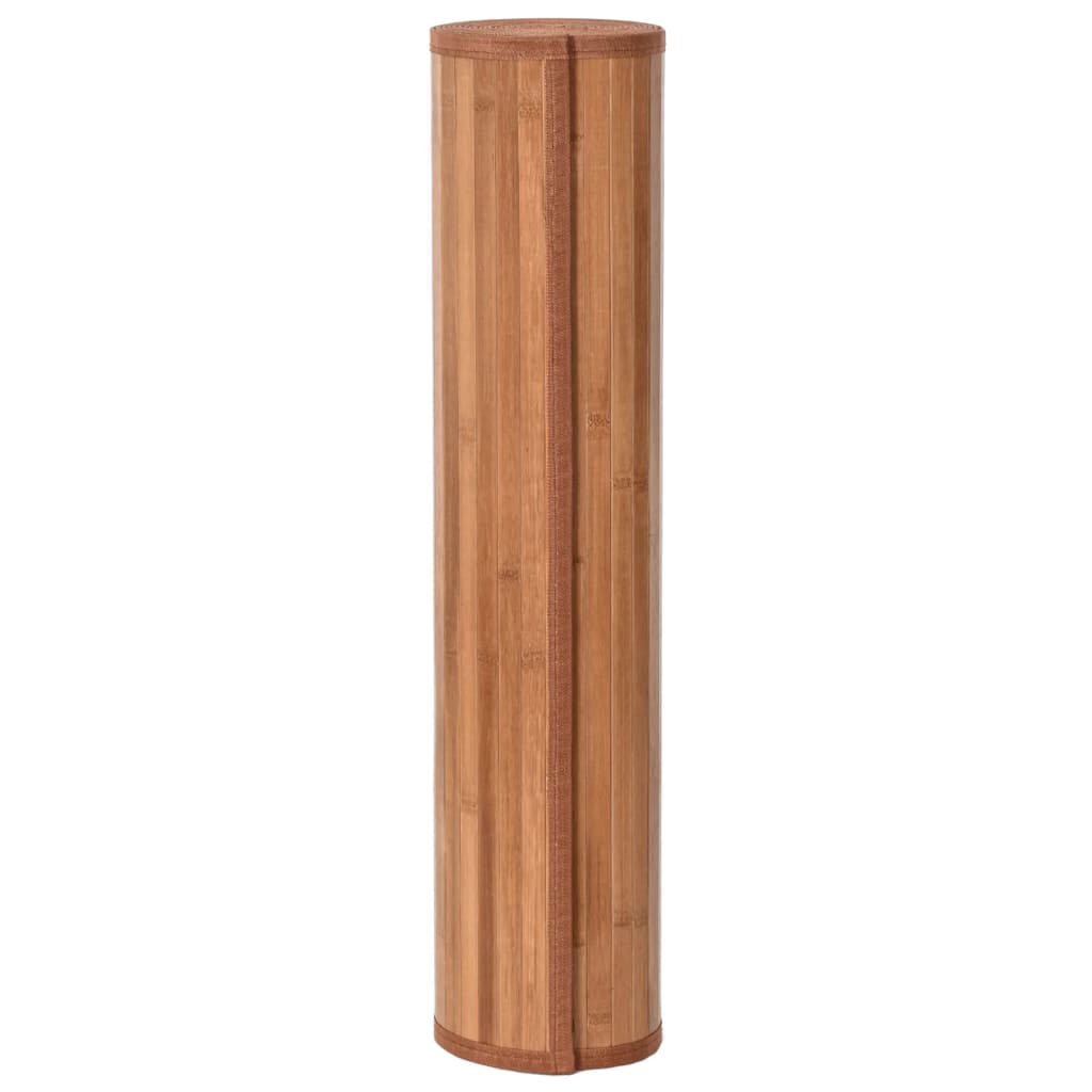 vidaXL Covor dreptunghiular, natural, 100x500 cm, bambus