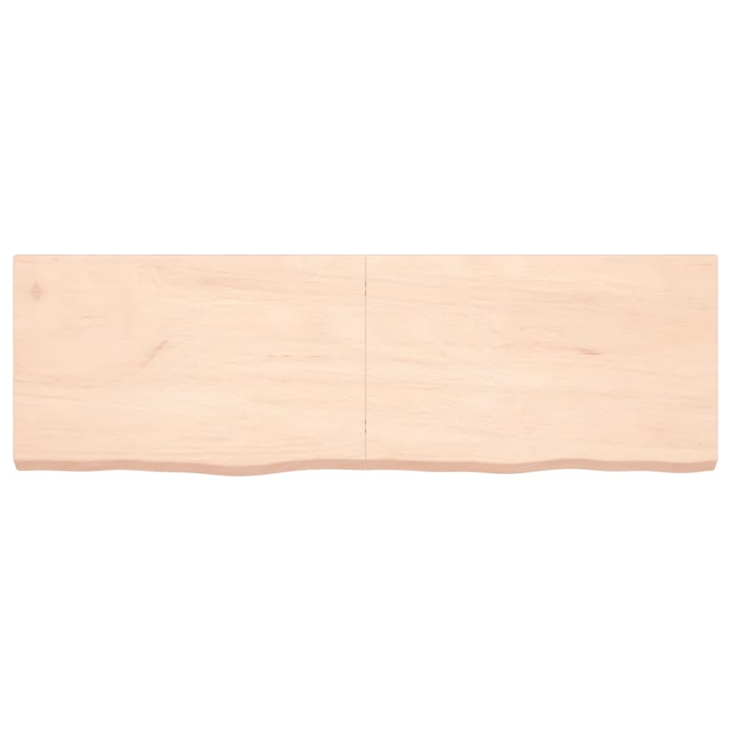 vidaXL Blat de baie, 160x50x(2-6) cm, lemn masiv netratat