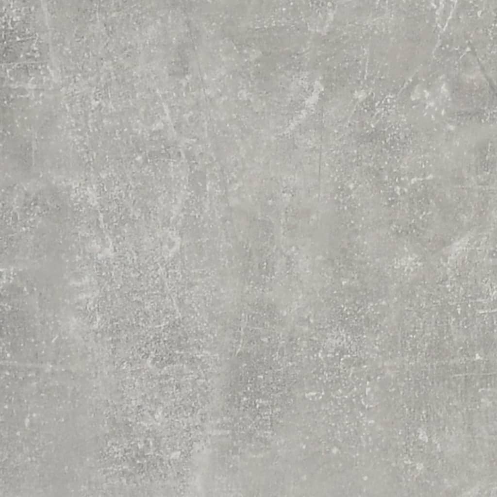 vidaXL Dulap de perete, gri beton, 34,5x32,5x90 cm, lemn compozit