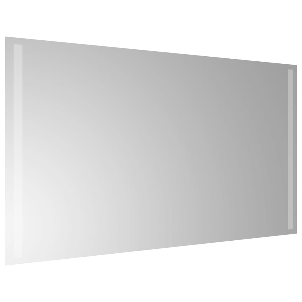 vidaXL Oglindă de baie cu LED, 90x50 cm