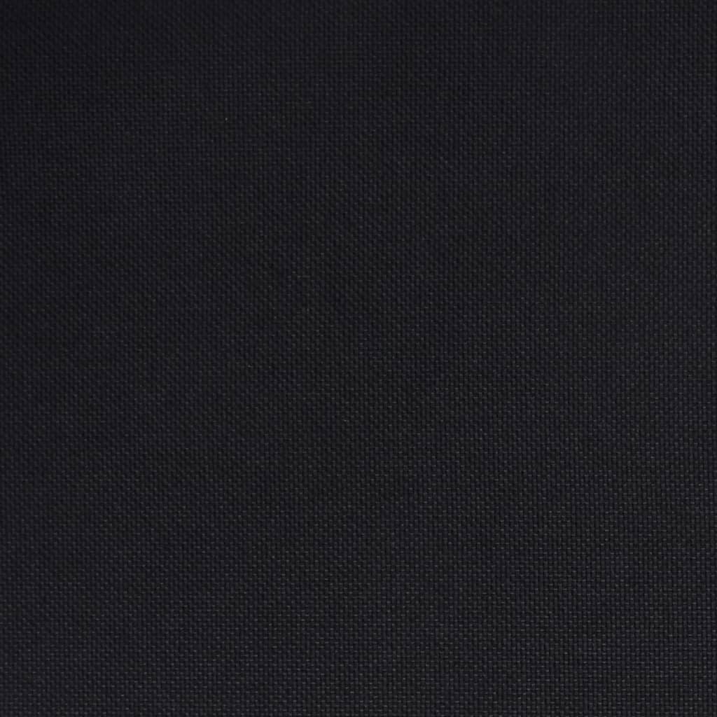 vidaXL Scaun de birou pivotant, negru, material textil