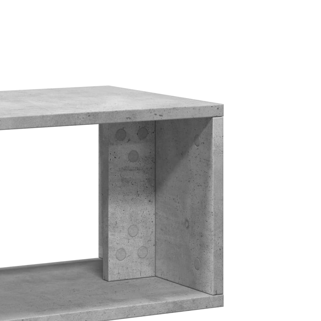 vidaXL Dulap TV, 2 buc., gri beton, 100x30x50 cm, lemn prelucrat